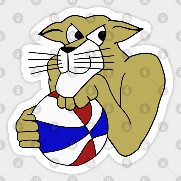 DEFUNCT - Carolina Cougars Sticker by LocalZonly